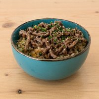 Yakimeshi con ternera